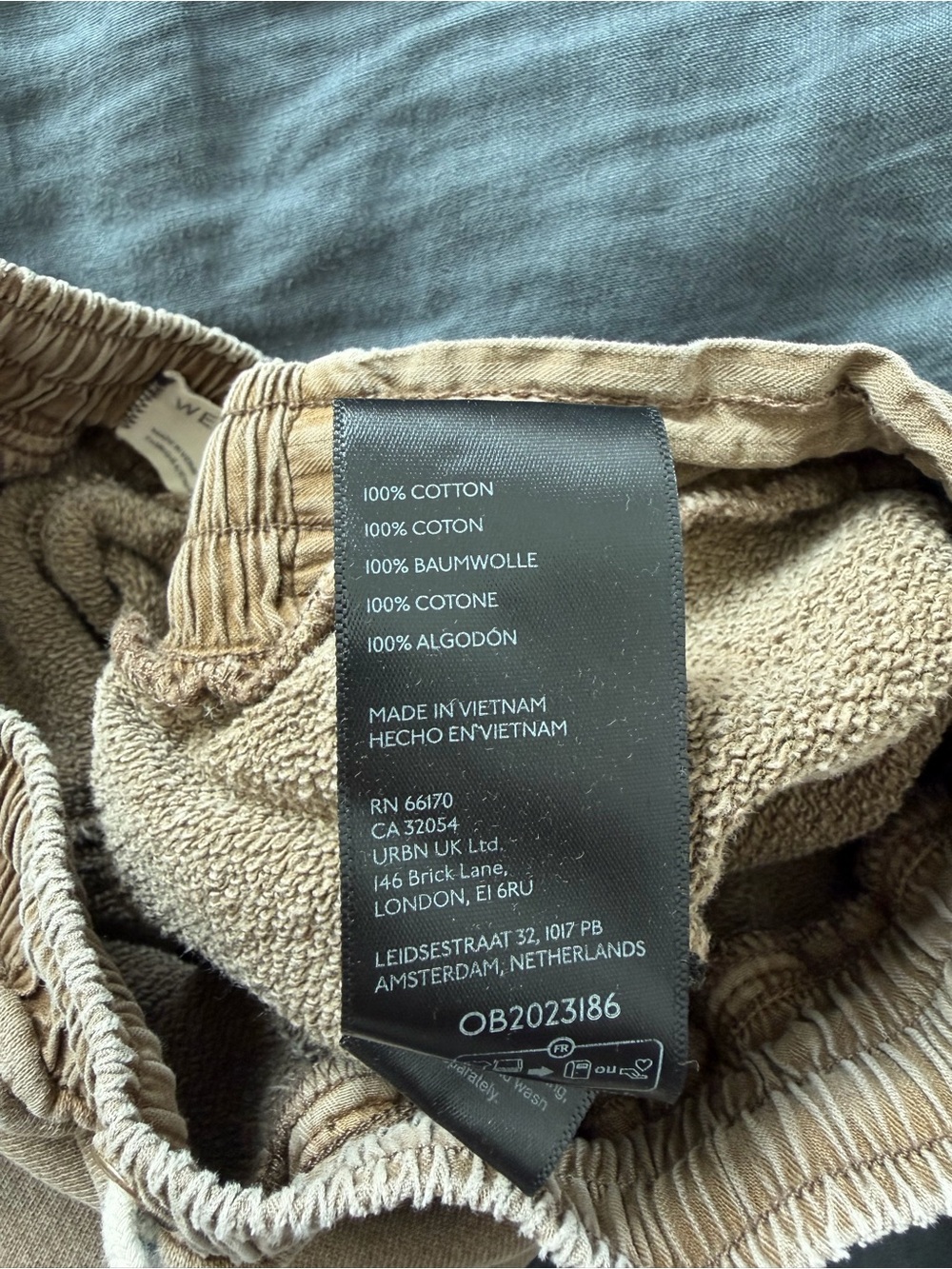 We The Free Olive-Tan Boyfriend Cargo Jeans - Picture 8 of 9
